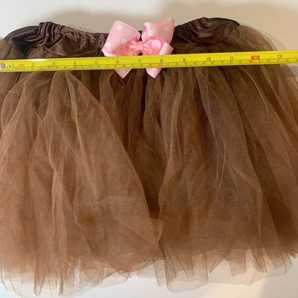 ❤️ Kirei Sui Tutu Ears Paws Hat Childrens Halloween Costume Dog Bear Brown - Picture 6 of 11